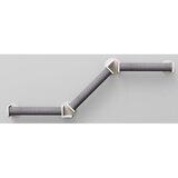 Trixie grebalica Penjalica Zidna 195x78 cm Belo/Siva | ePonuda.com