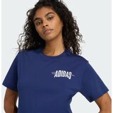 Adidas Funkcionalna majica 'Collegiate' temno modra / bela | Shoptok.si