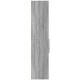 vidaXL Visoka omara siva sonoma 70x42,5x185 cm inženirski les | Shoptok.si