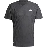 Adidas Tehnička sportska majica 'Ultimate' siva / crna / bijela