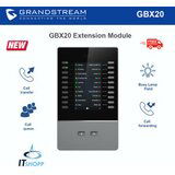 Grandstream GBX20 expansion modul za GRP-2615/GRP-2624/GXV3350, 2 x 20 blf programabilnih tastera (40 lokala), 4.3