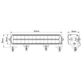  led svetlosna rampa za automobil crna off road LED/120W/9-36V IP69 6000K | Eponuda.com