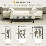  Tapecirana klupa sjedalo vintage dizajn do 150 kg 117x40x58 cm bež | shoptok.hr