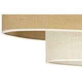  Duolla - Plafonski luster DOUBLE OVAL YUTE 2xE27/15W/230V braon/krem | Eponuda.com