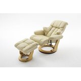  Podesiva fotelja HABI kremasta/prirodni hrast | Eponuda.com