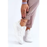 Big Star Women's Comfortable Sneakers Memory Foam System LL274415 White