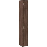 vidaXL Uski ormarić za pohranu smeđa boja hrasta 30x42,5x225 cm drveni | shoptok.hr