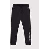 Calvin Klein Jeans Spodnji del trenirke Institutional IB0IB00954 Črna Regular Fit | Shoptok.si