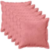  Jastuk s jastukom HOUTEN 6 kom. Ružičasta Baršun - Ružičasta 35 x 35 cm 6 | shoptok.hr