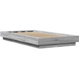  Okvir kreveta za pod Siva Sonoma 80 x 210 cm Konstruirano drvo | shoptok.hr