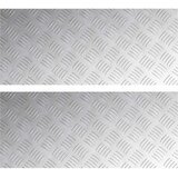  Stepenica Pravokutni 2 pcs Srebrno 70 x 30 cm Aluminij | shoptok.hr