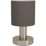 Eglo 31842 - Stona lampa MONTETTO 1xE14/40W/230V braon/matni hrom | Eponuda.com