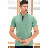 Dewberry T8560 T-SHIRT-LIGHT KHAKI-2 | Shoptok.si