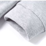  Dječja majica s kapuljačom siva prošarana i narančasta 128 | shoptok.hr