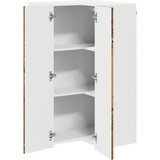  Zidni kutni ormar Lucca Staro drvo 57 x 57 x 100 cm | shoptok.hr