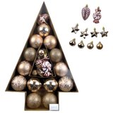  NOVOGODISNJI UKRAS KUGLA ZLATNA 24PCS JC23SP-451 42/71597 Cene
