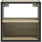  Zidni noćni ormarić sonoma hrast 40x31x39,5 cm Smeđa | Shoptok.si