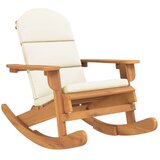  Stolica za ljuljanje Adirondack s jastucima bagremovo drvo | shoptok.hr