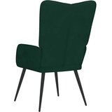  Stolica za opuštanje tamnozelena baršunasta | shoptok.hr