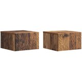 Stolna montirana na zid 2 pcs Staro drvo 34,5 x 33 x 20 cm Cijene