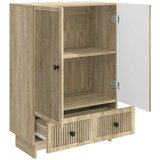  Kreveta Sonoma hrast 66 x 34,5 x 95 cm Konstrukcijsko drvo | shoptok.hr