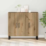  Kreveta Umjetnički hrast 90 x 34 x 80 cm Konstruirano drvo | shoptok.hr