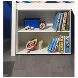 Vipack bela dvignjena otroška postelja iz masivnega bora s prostorom za shranjevanje 90x200 cm pino – | Shoptok.si