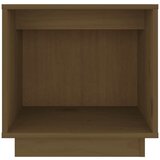  Nočna omarica 2 kosa medeno rjava 40x30x40 cm trdna borovina, (20734608) | Shoptok.si
