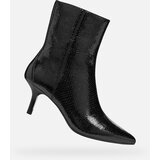Geox Black women's ankle boots Kleopy - Women's Cene