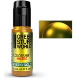 Green Stuff World colorshift chameleon metal paint &amp;ndash; kameleon mystic gold 17ml Slike