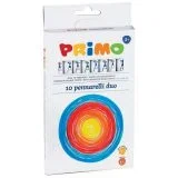 školski 10boja obostrani karton primo cmp 610PENDP10 blister