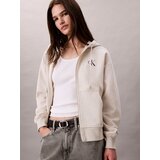 Calvin Klein Jeans Jopa na zadrgo pegasto siva / črna / bela | Shoptok.si