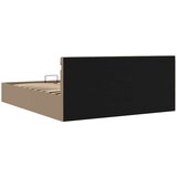  Hidraulični okvir za krevet LED boja cappuccina 160 x 200 cm | shoptok.hr