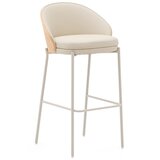 Kave Home Bež/u prirodnoj boji barska stolica (visine sjedala 77 cm) Eamy – | shoptok.hr