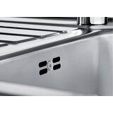 Blanco sudoper LANTOS XL 6 S-IF INOX 18/10, s dalj. upr. | shoptok.hr
