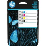 HP 953 4-Pack CMYK(4) Original Ink Cartridge Combo spremnik s tintom 4 kom Standardni prinos Crno, Plavo, Magenta, Žuto | Shoptok.si