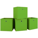 Set zložljivih zabojev Boxas, zelena, 4 kos