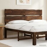  Uzglavlje s prirodnim rubom ROSTOCK Tamno smeđa 180 cm | shoptok.hr