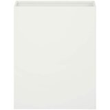  Vrtna saksija 2 kom. Bijela 40 x 20 x 50 cm Čelična vrata | shoptok.hr