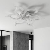 Brilagi LED prigušiva stropni ventilator sa LED osvetljenjem 34W/230V, prečnika 83 cm, beo + daljinski upravljač | Eponuda.com