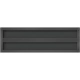  Zidne police 2 kom 75x23,5 cm crne nehrđajući čelik | shoptok.hr
