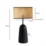 Opviq set lustera i podne lampe AYD-3742, crne boje | Eponuda.ba