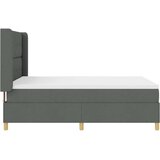 Box Spring postelja z vzmetnico temno siva 160x200 cm tkanina, (22050629) | Shoptok.si