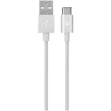 Kabel - USB-C to USB (1,20m) - Silver - Alumi Cable