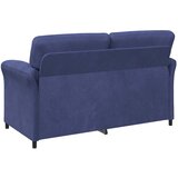 SOFA za dvije osobe Policijska plava 158 x 83 x 95 cm Baršun | shoptok.hr