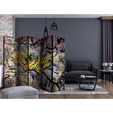Artgeist PARAVAN 225/172/3 cm rumena, lila Slike