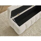 Bobochic Paris Bež klop iz tkanine bouclé Mont Blanc – | Shoptok.si