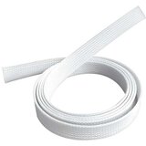 Cabletech Zaščita poliester za kable, 1m - 40mm, bela barva, (20811646) | Shoptok.si