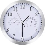  Zidni sat s kvarcnim mehanizmom higrometrom i termometrom 30 cm | shoptok.hr
