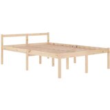  Postelja za starejše 140x200 cm trdna borovina, (20646984) | Shoptok.si
